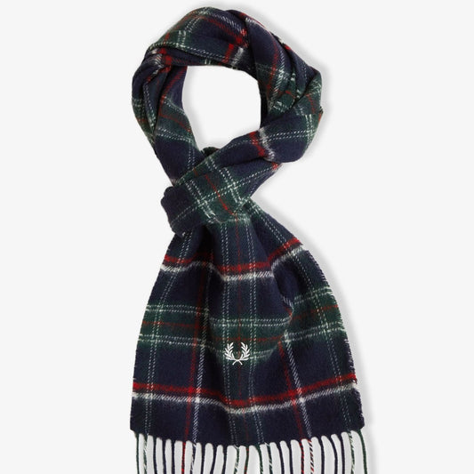 Fred Perry Lambswool Tartan Scarf