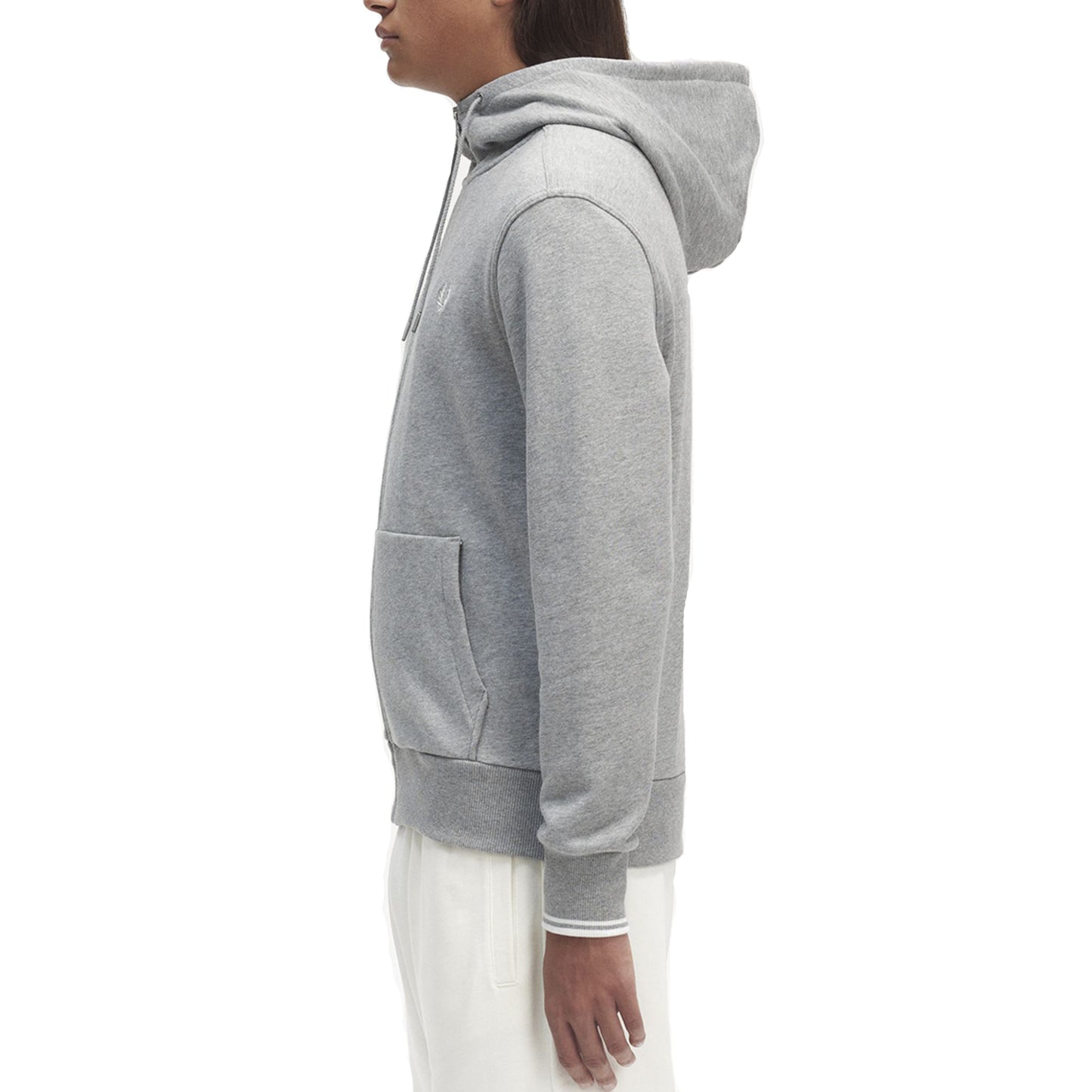 Fred Perry Hooded Zip Through Sweatshirt