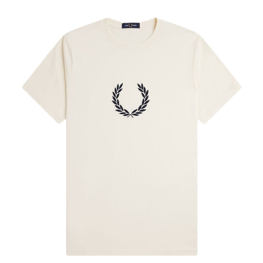 Fred Perry Textured Laurel Wreath T-Shirt