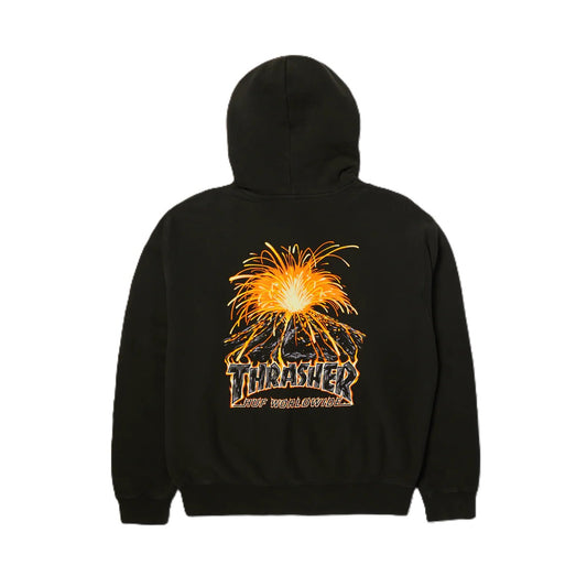 HUF x Thrasher Meltdown Heavyweight Hoodie