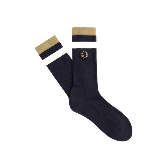 Fred Perry Bold Tipped Towelling Sock