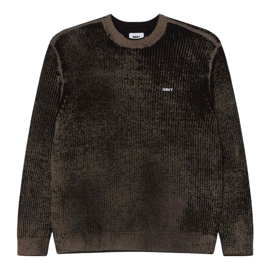 OBEY Spray Effect Sweater