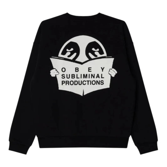 OBEY Weldon Extra Heavy Crew Fleece