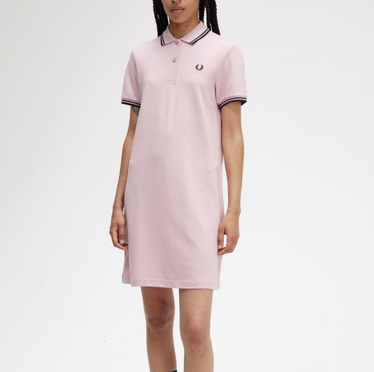 Fred Perry Twin Shirt Tipped Dress