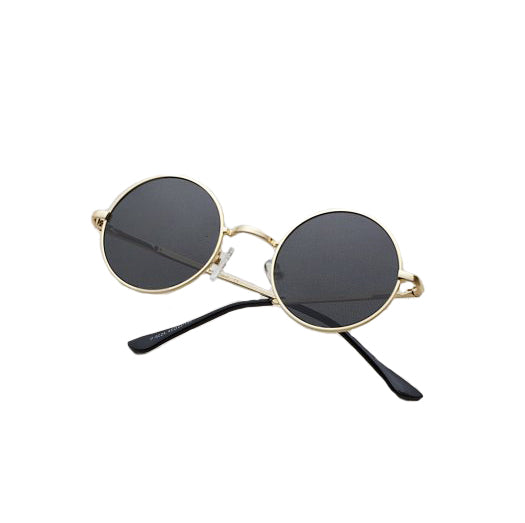 Not Yet Famous Gold Sunglasses - Jonh