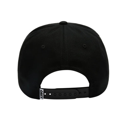Obey World Records 5 Panel Cap