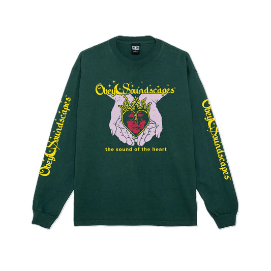 OBEY Soundscapes Pigment LS T-Shirt
