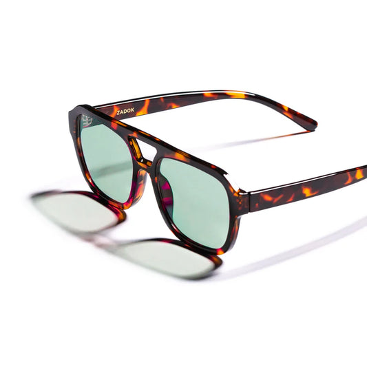 Zadok Frank / Tortoise Light Green