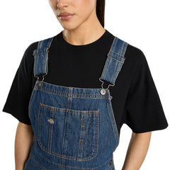 Dickies Loose-Fit Denim Overalls