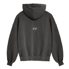 Two Jeys Stone Washed Black Icon Hoodie