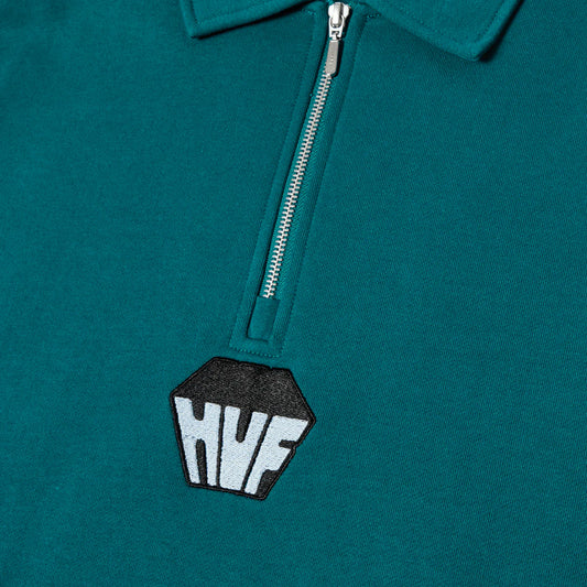 HUF Big Block 1/4 Zip French Terry