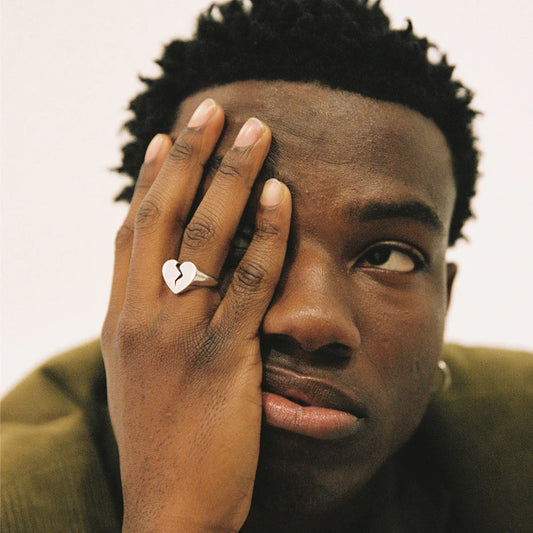 TwoJeys Broken Heart Ring