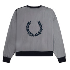 Fred Perry Mesh Overlay Sweatshirt