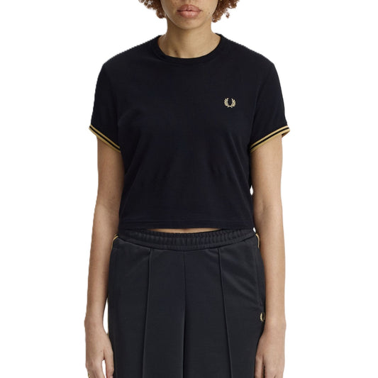 Fred Perry Tipped Long Staple Piqué T-Shirt