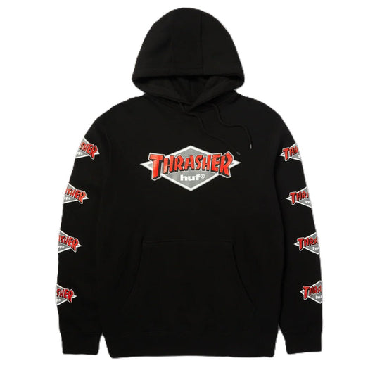 HUF x Thrasher Logo Hoodie