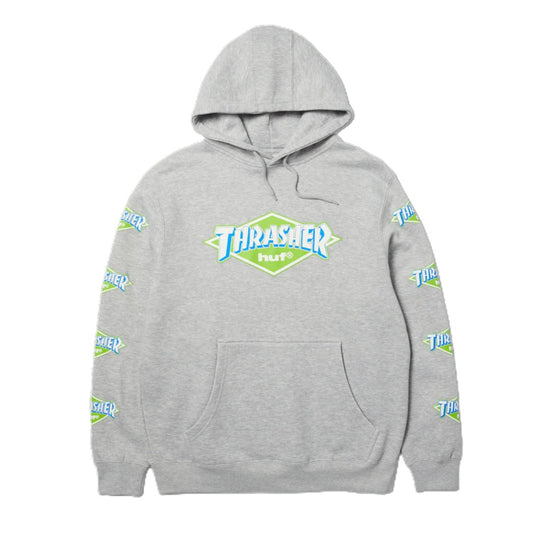 HUF x Thrasher Logo Hoodie