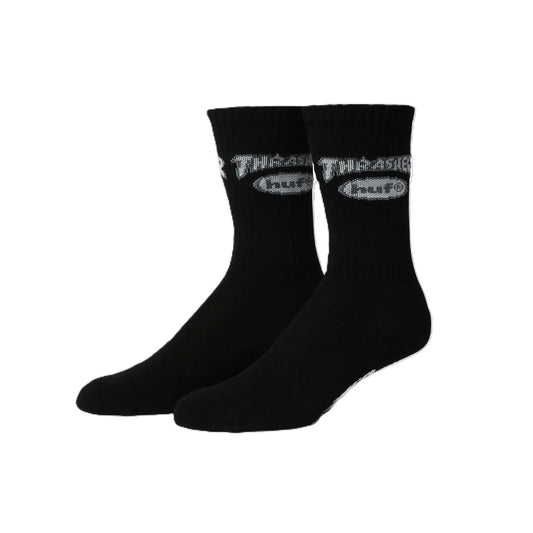 HUF x Thrasher Logo Sock
