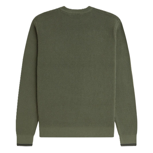 Fred Perry Waffle Stitch Jumper
