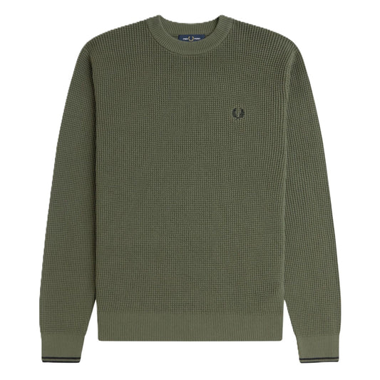 Fred Perry Waffle Stitch Jumper