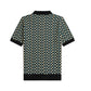 Fred Perry Glitch Chequerboard Knitted Shirt