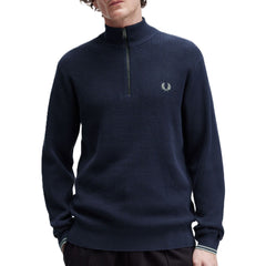 Fred Perry Waffle Stitch Half Zip Jumper