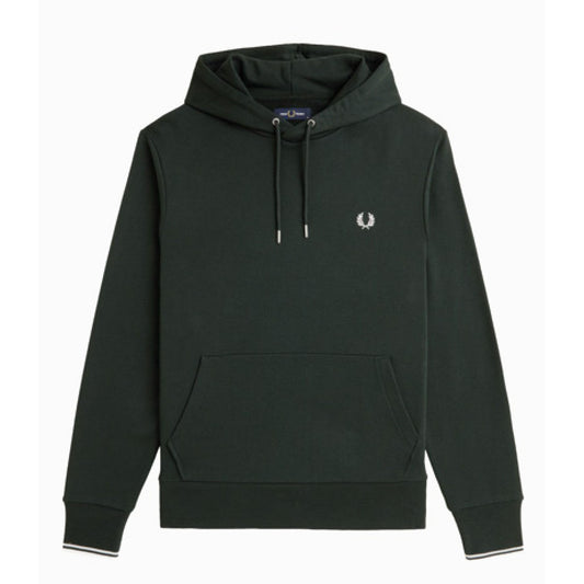 Fred Perry Tipped Hooded Sweatshirt