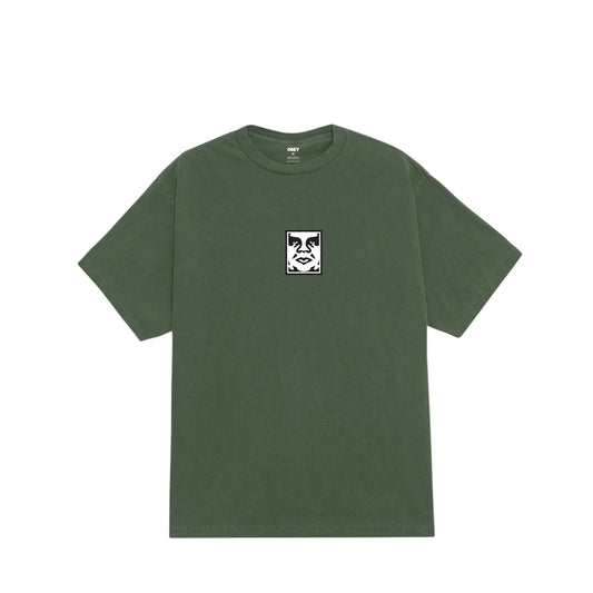 OBEY Icon Face Pigment T-Shirt