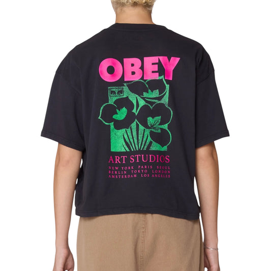 OBEY Art Studio Flowers Row T-Shirt
