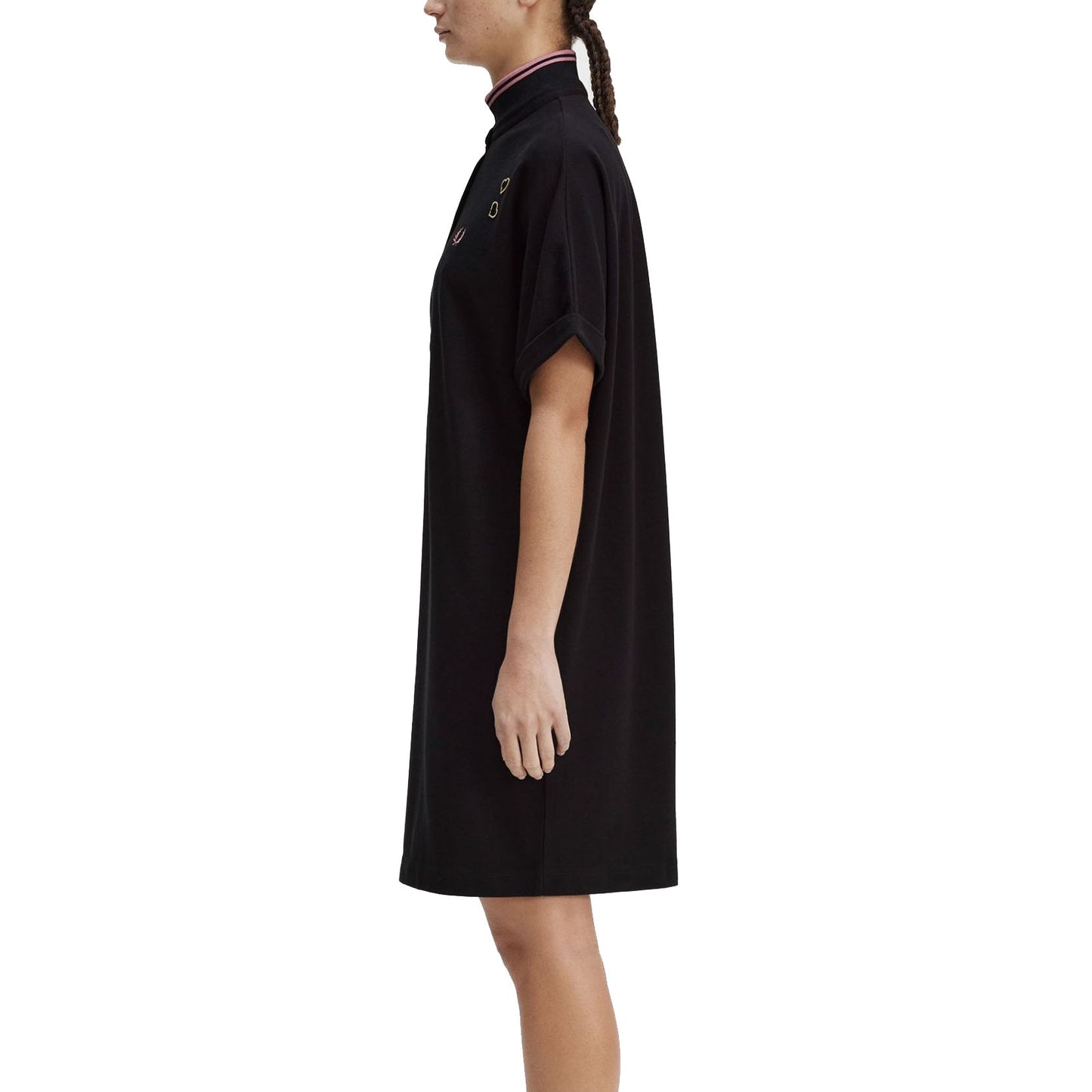 Fred Perry x Amy Winehouse Tipped Piqué Shirt Dress
