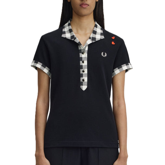 Fred Perry Printed Trim Polo x Amy Winehouse