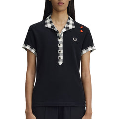 Fred Perry Printed Trim Polo x Amy Winehouse