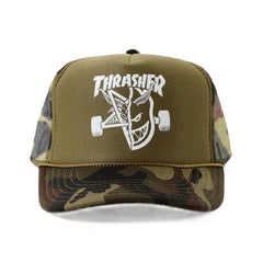 Thrasher x Spitfire Thrash & Burn Trucker Cap