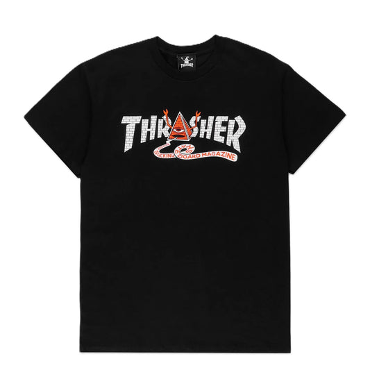Thrasher x Toy Machine Pyramid T-Shirt