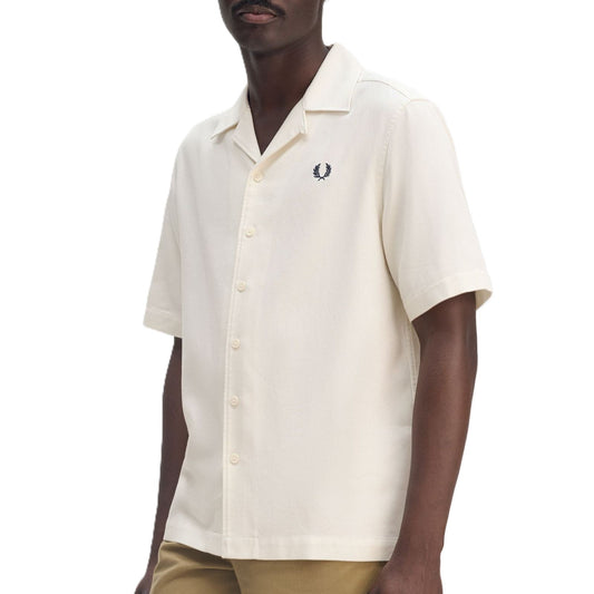 Fred Perry Piqué Texture Revere Collar Shirt