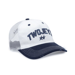 TwoJeys White Icon Trucker