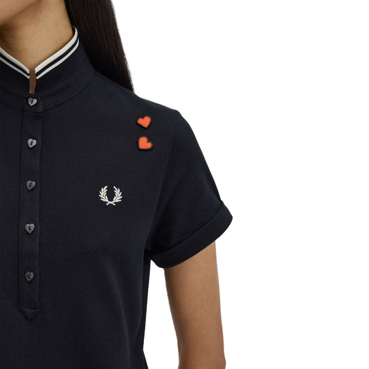 Fred Perry Tipped Polo Dress x Amy Winehouse