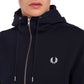 Fred Perry Hooded Zip Through Sweatshirt