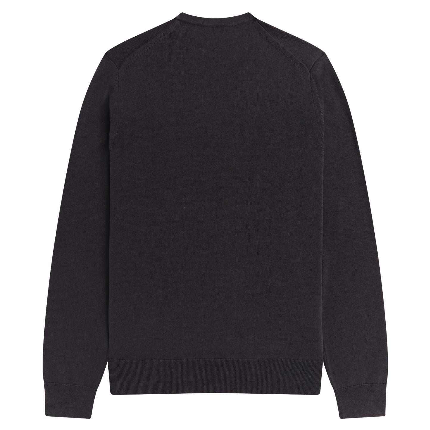 Fred Perry  Crew Neck Jumper  -  Gunmetal