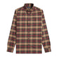 Fred Perry Tartan Shirt - Shaded Stone