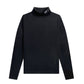 Fred Perry Roll - Neck Top - Black
